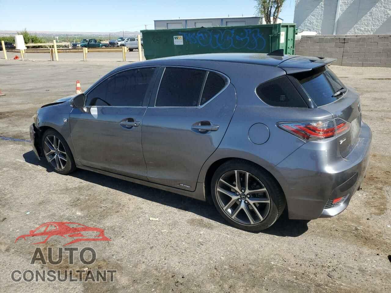 LEXUS CT 200 2015 - JTHKD5BH2F2218885