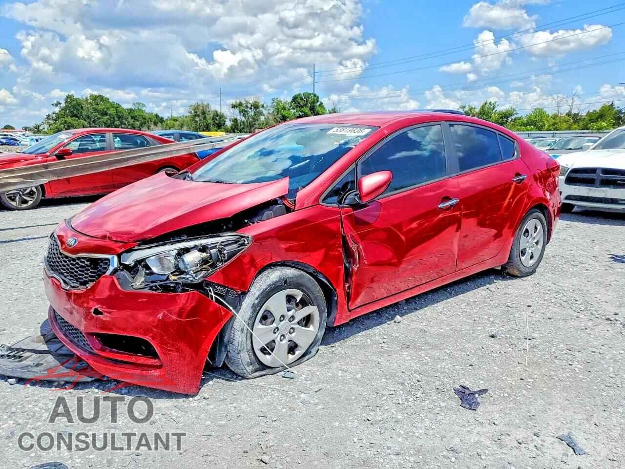 KIA FORTE 2016 - KNAFK4A66G5614009