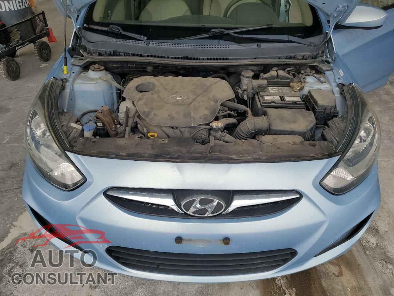 HYUNDAI ACCENT 2013 - KMHCT4AE4DU464327
