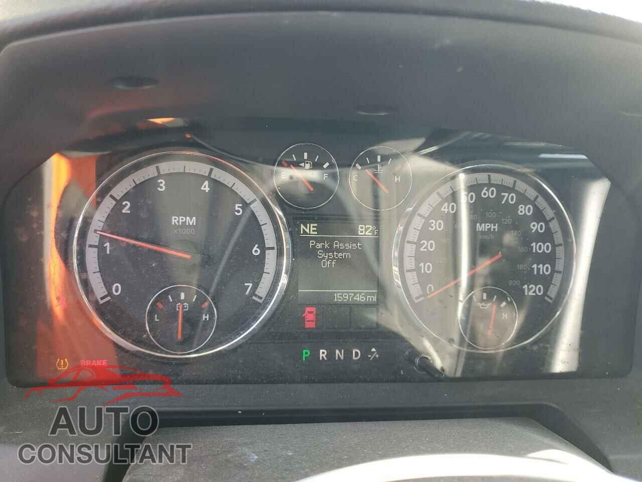 DODGE RAM 1500 2012 - 1C6RD7NT9CS204075