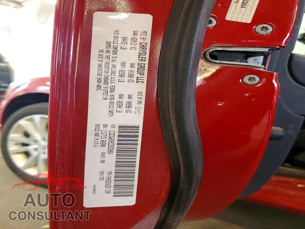 DODGE CALIBER 2012 - 1C3CDWEA5CD533064