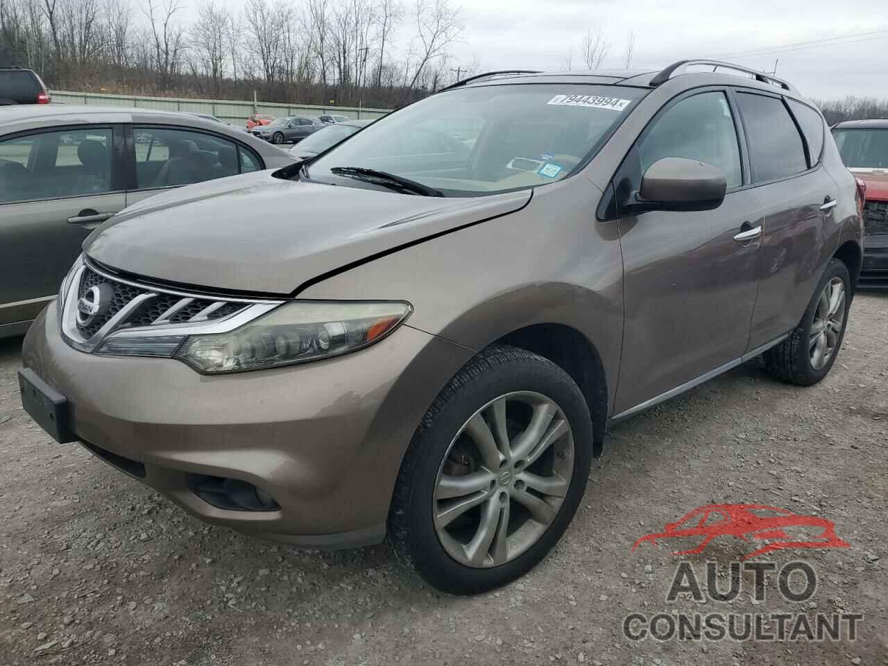 NISSAN MURANO 2011 - JN8AZ1MW2BW158035