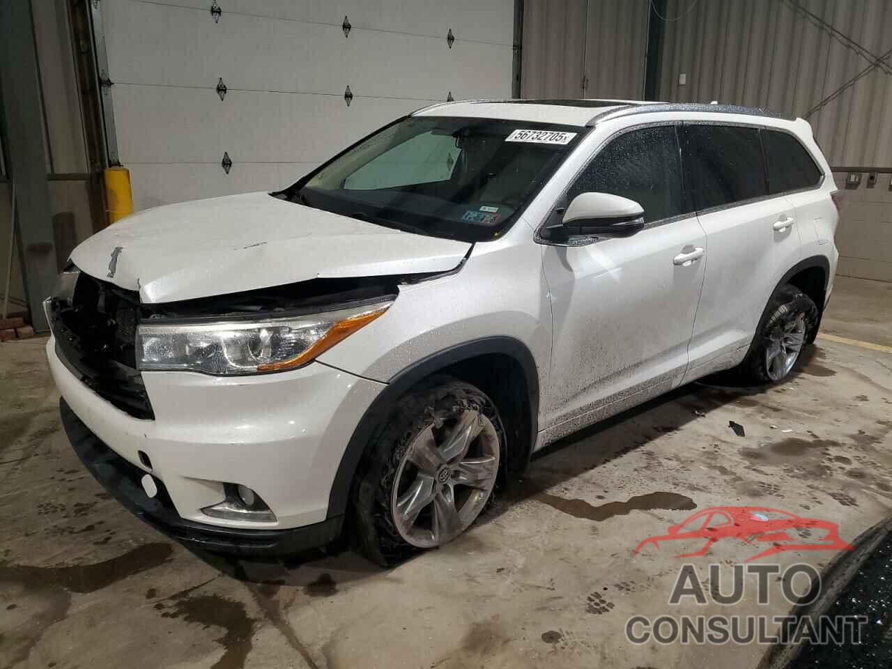 TOYOTA HIGHLANDER 2016 - 5TDDKRFH7GS304043