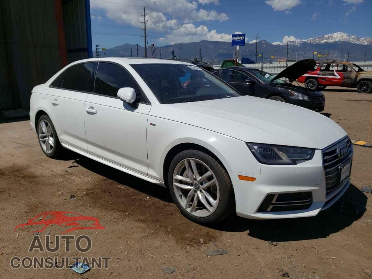 AUDI A4 2017 - WAUDNAF42HN045861