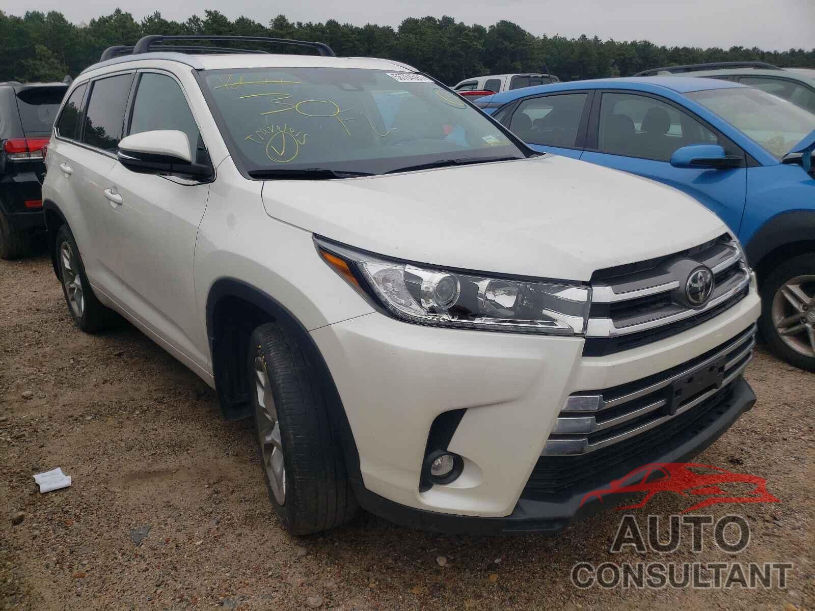 TOYOTA HIGHLANDER 2019 - 5TDDZRFH3KS979344