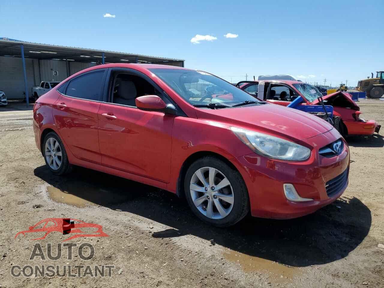 HYUNDAI ACCENT 2012 - KMHCU4AE4CU184807