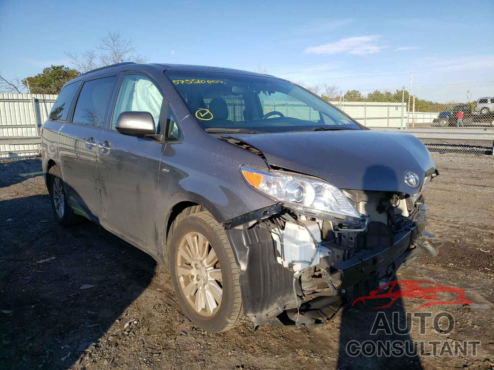 TOYOTA SIENNA 2017 - 5TDDZ3DC6HS174029