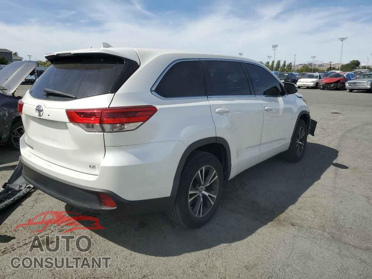 TOYOTA HIGHLANDER 2017 - 5TDZZRFH0HS214753