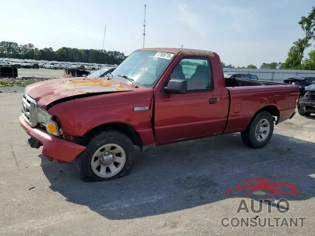FORD RANGER 2009 - 1FTYR10D69PA48091