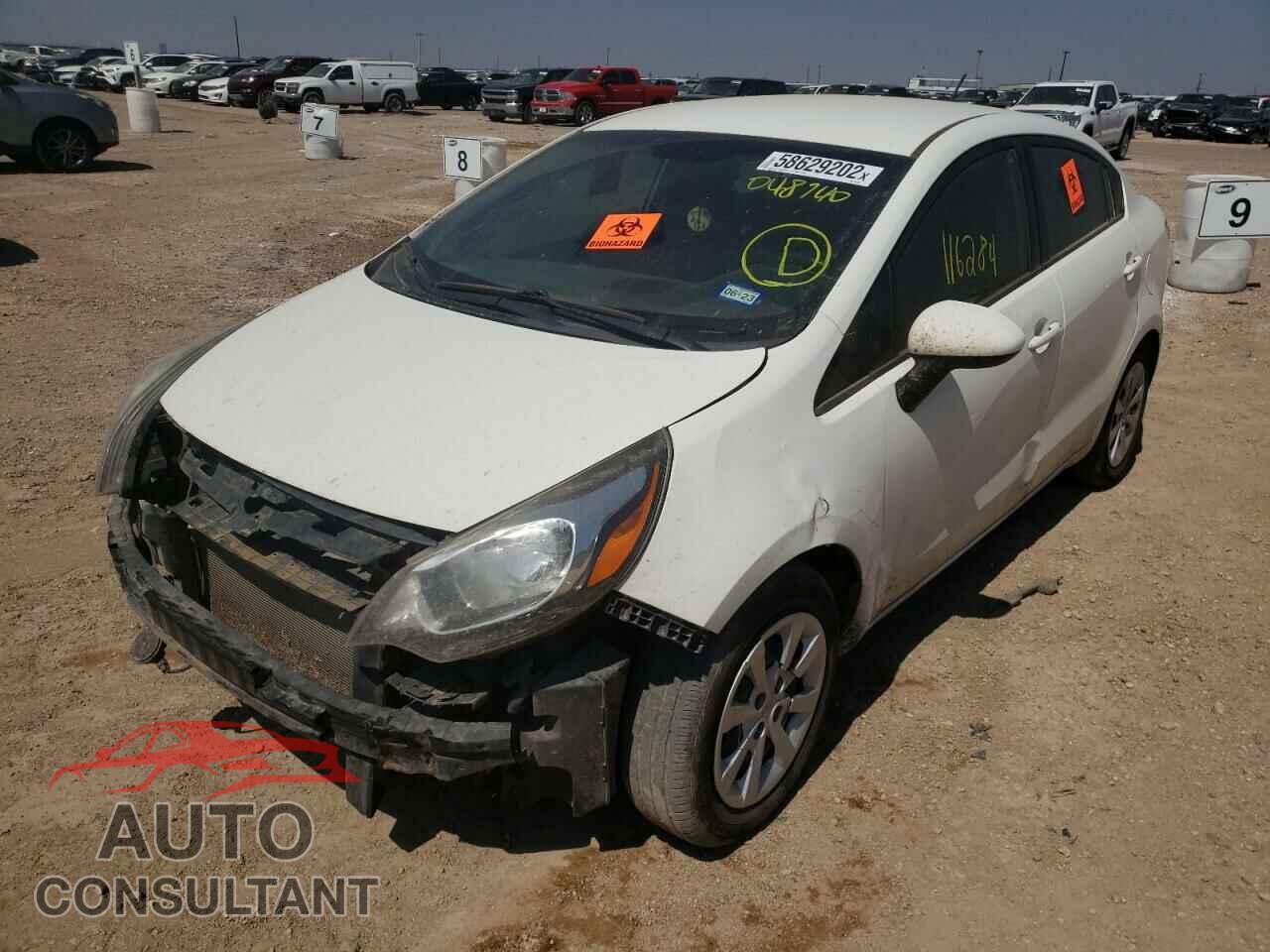 KIA RIO 2017 - KNADM4A39H6048740