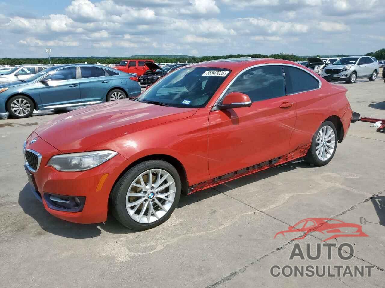 BMW 2 SERIES 2016 - WBA1F9C57GV544438