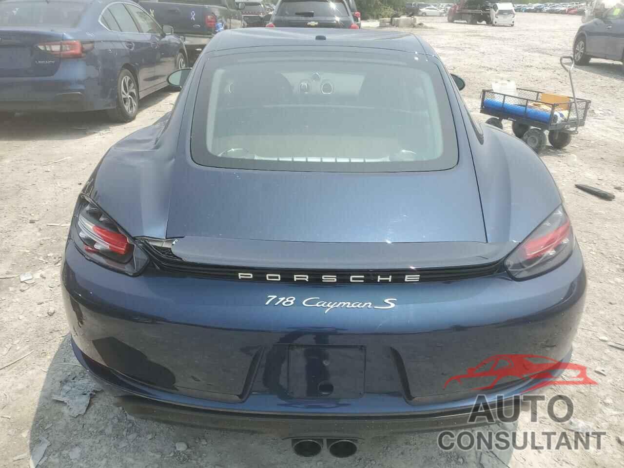 PORSCHE CAYMAN 2018 - WP0AB2A82JK278791