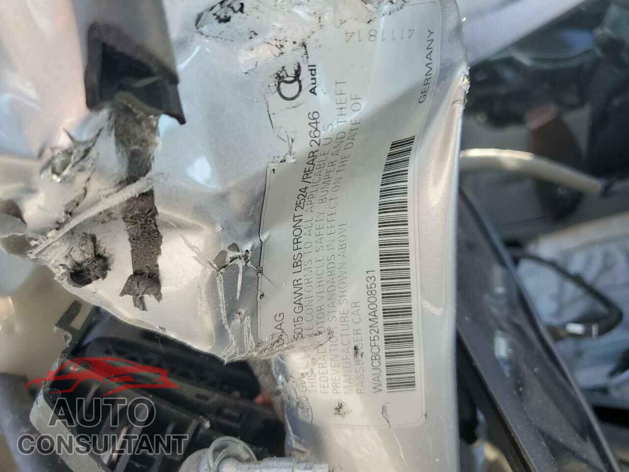 AUDI A5 2021 - WAUCBCF52MA008531
