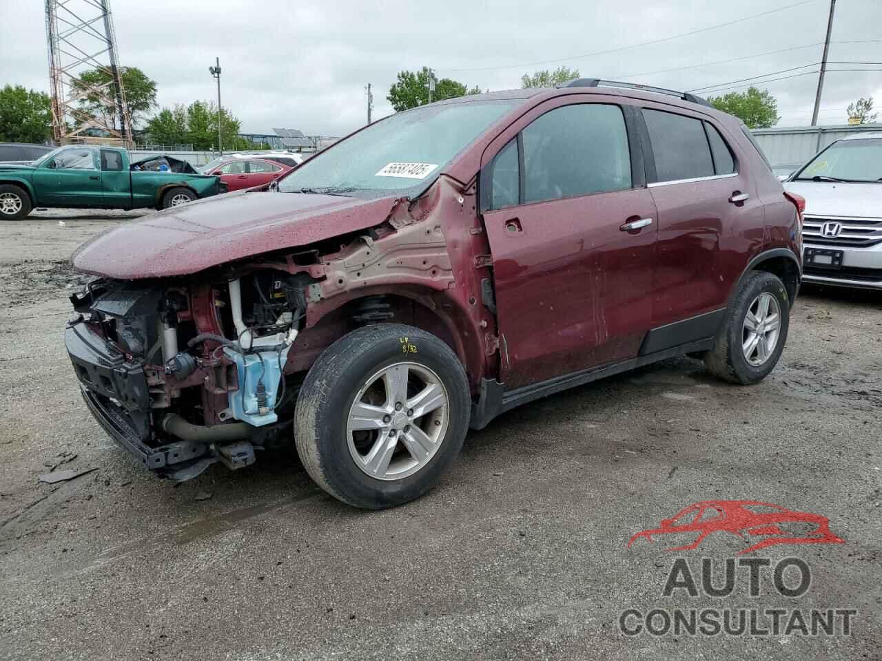 CHEVROLET TRAX 2017 - 3GNCJLSBXHL186596