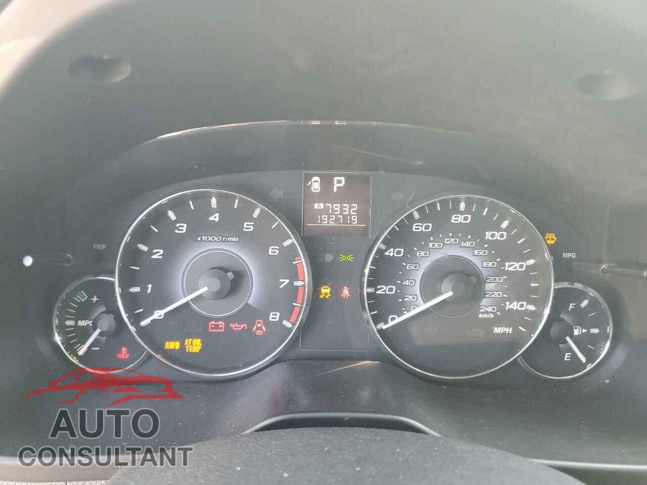 SUBARU LEGACY 2010 - 4S3BMBK62A3219049