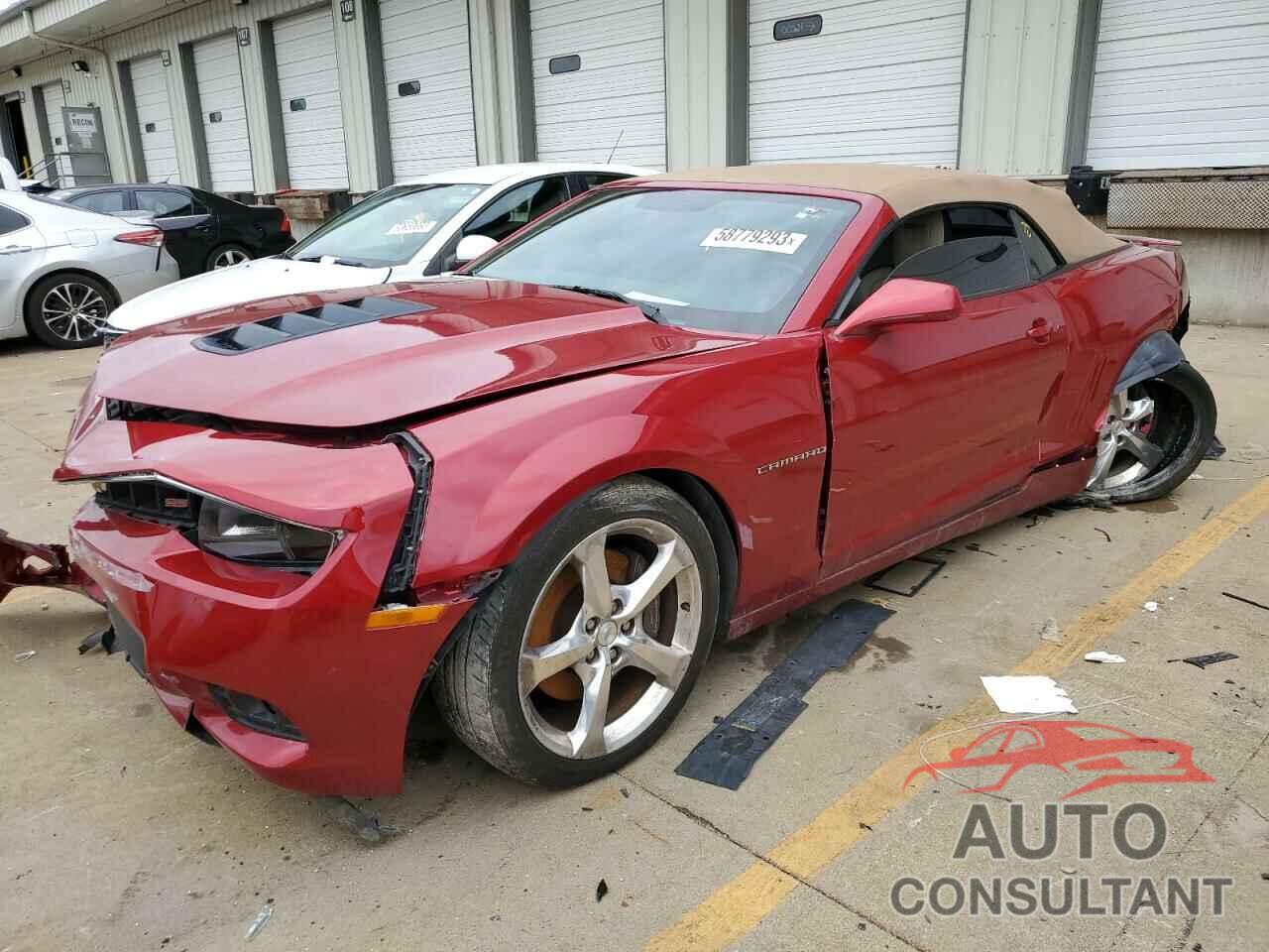 CHEVROLET CAMARO 2015 - 2G1FK3DJ6F9229170