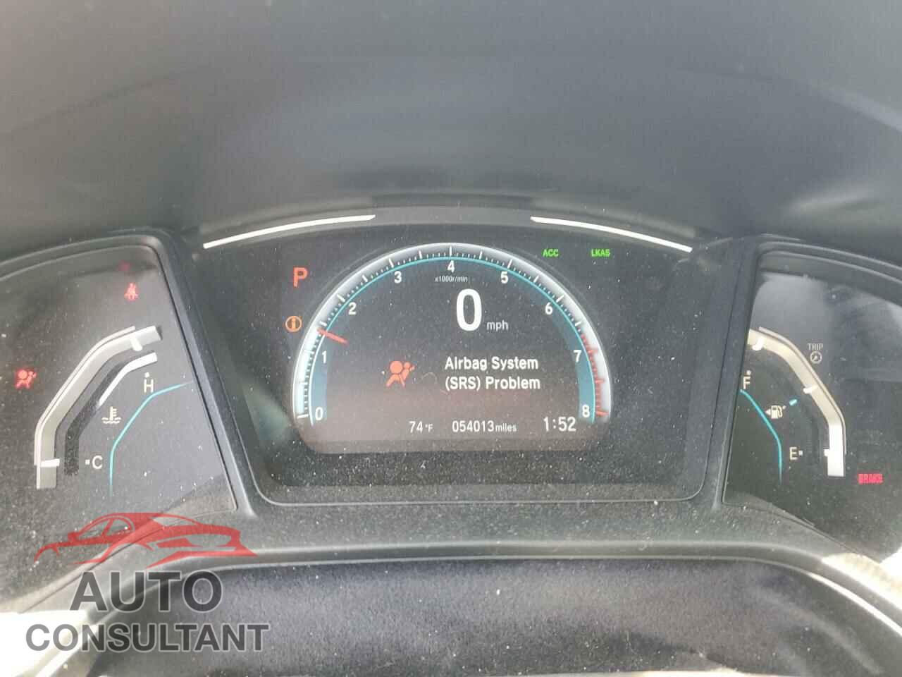 HONDA CIVIC 2021 - 2HGFC2F69MH501593