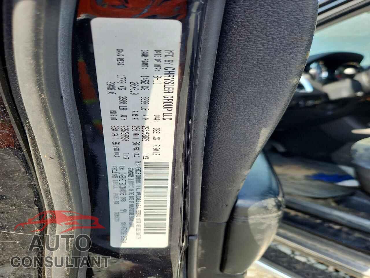 DODGE DURANGO 2012 - 1C4SDHDT6CC104155
