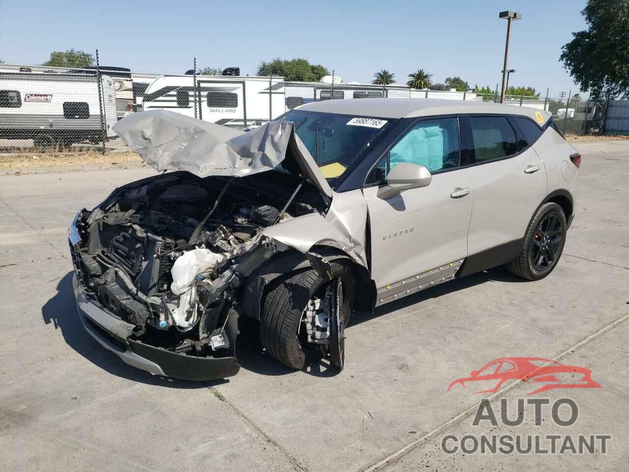 CHEVROLET BLAZER 2021 - 3GNKBCRS8MS581388