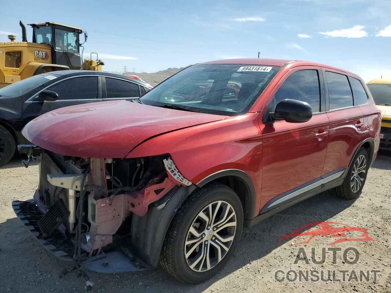 MITSUBISHI OUTLANDER 2018 - JA4AD2A39JZ022356