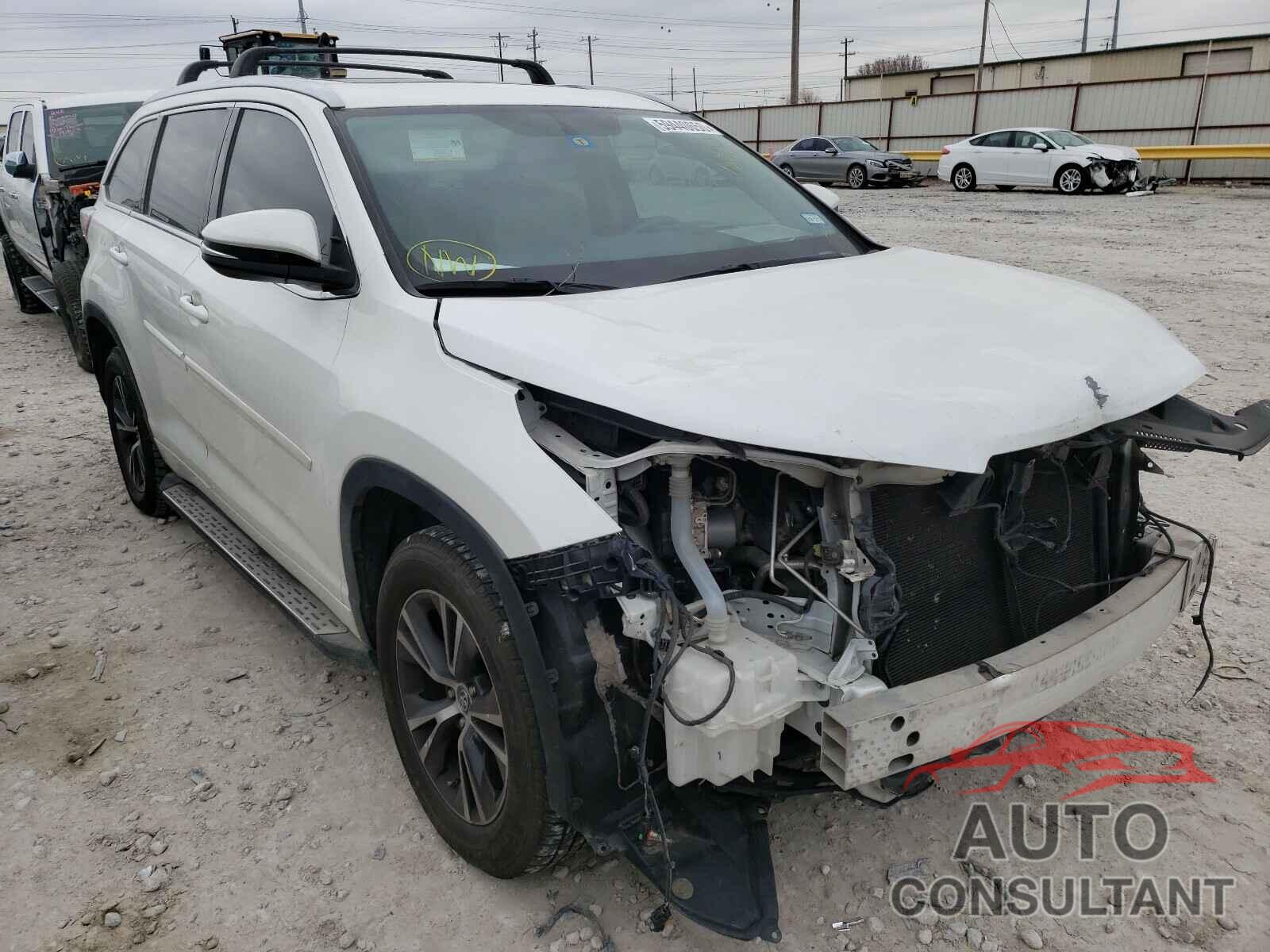 TOYOTA HIGHLANDER 2016 - 5TDKKRFH2GS152955