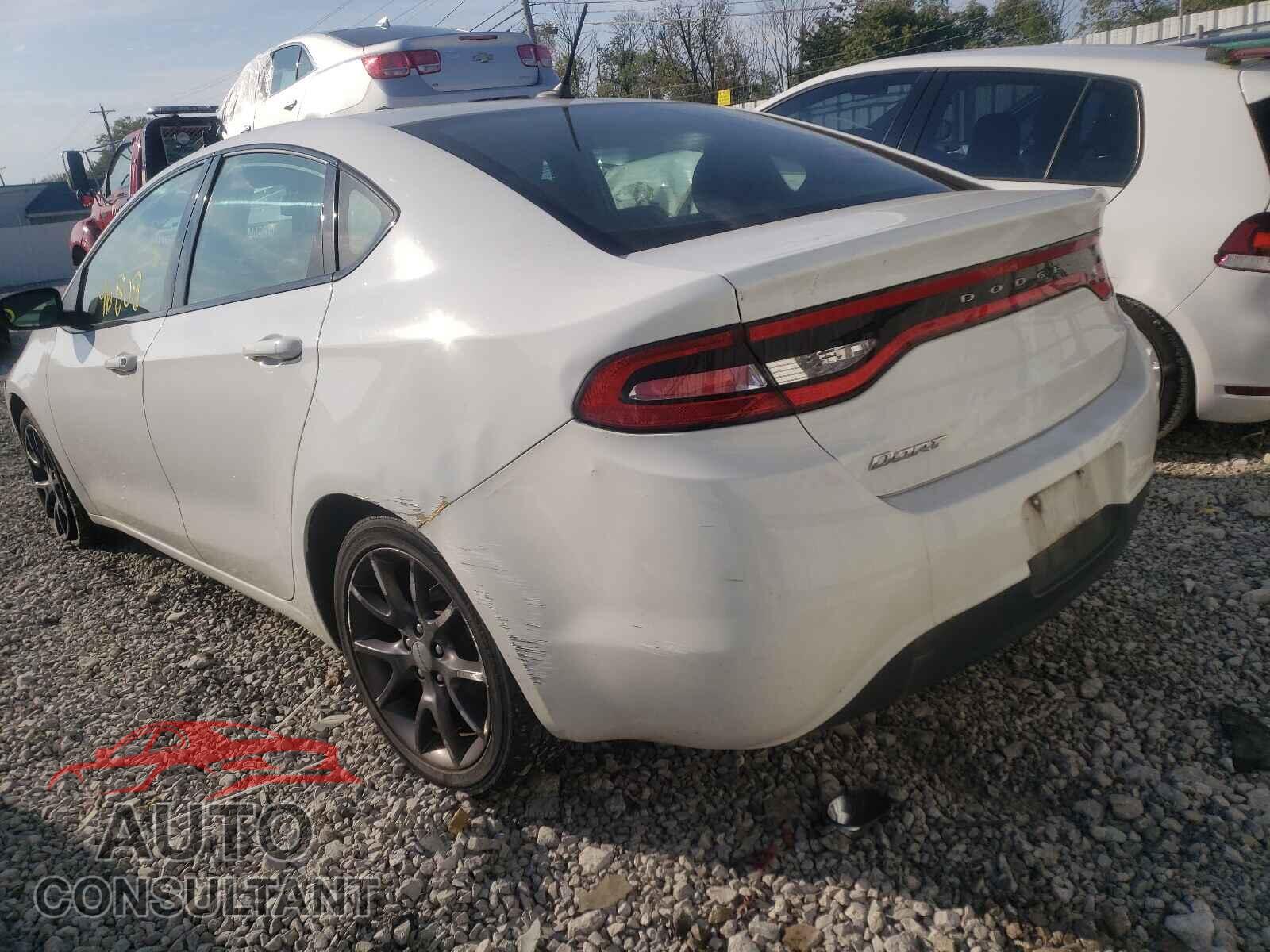 DODGE DART 2016 - 1C3CDFAA3GD607495