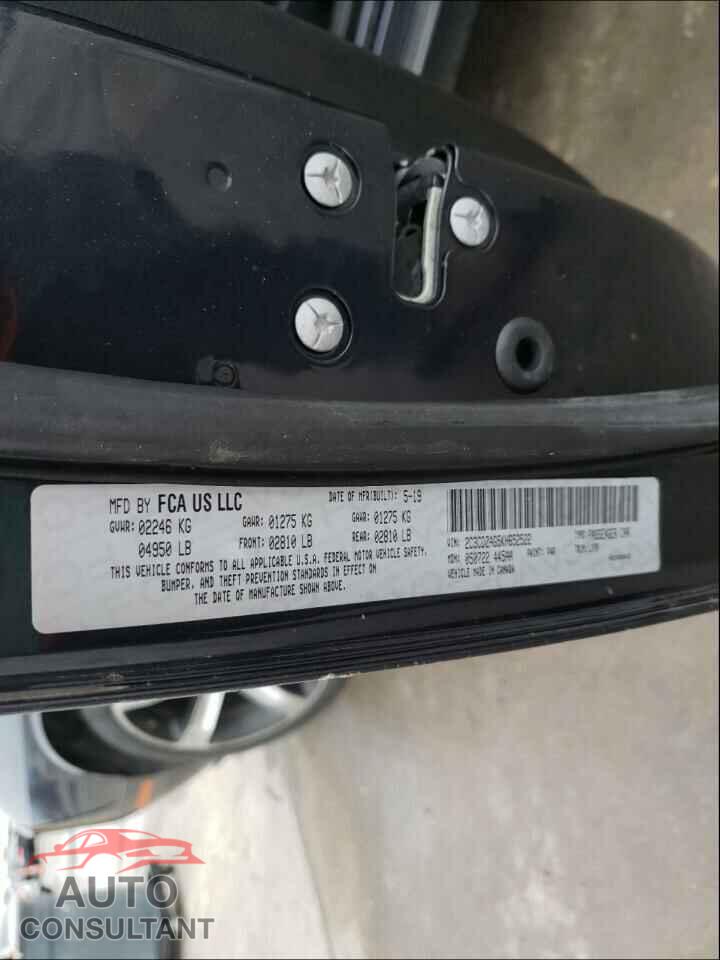 DODGE CHALLENGER 2019 - 2C3CDZAG5KH652522