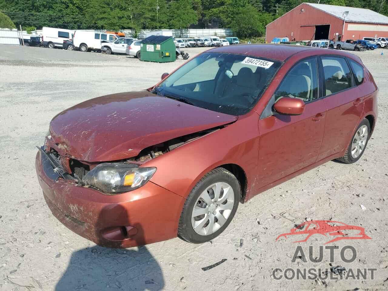 SUBARU IMPREZA 2010 - JF1GH6A61AH821856