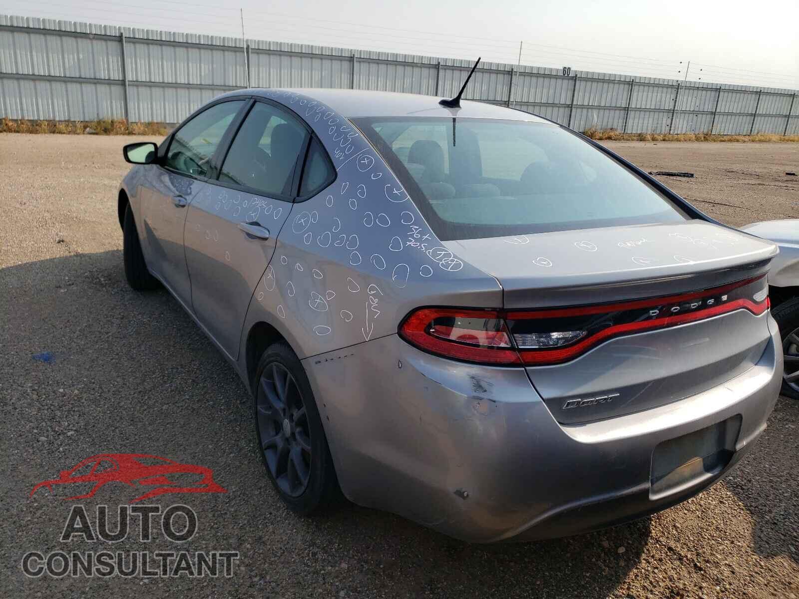 DODGE DART 2016 - 1C3CDFAA4GD728567
