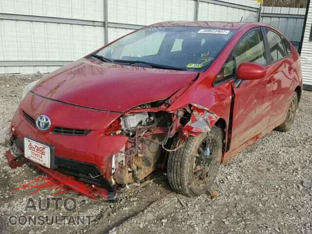 TOYOTA PRIUS 2012 - JTDKN3DU9C1582400