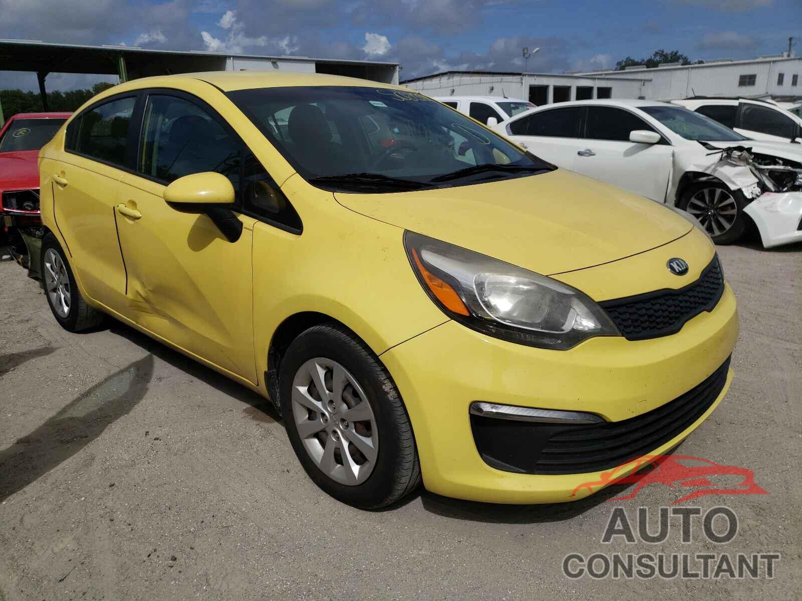 KIA RIO 2016 - KNADM4A39G6554812