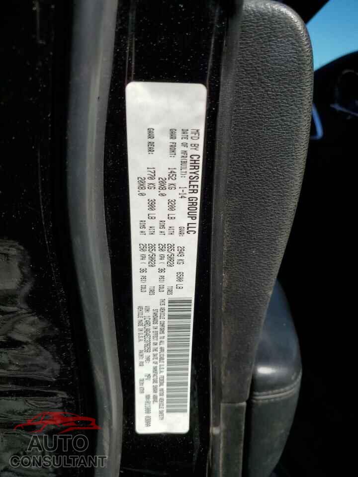 DODGE DURANGO 2014 - 1C4RDJAG4EC378258