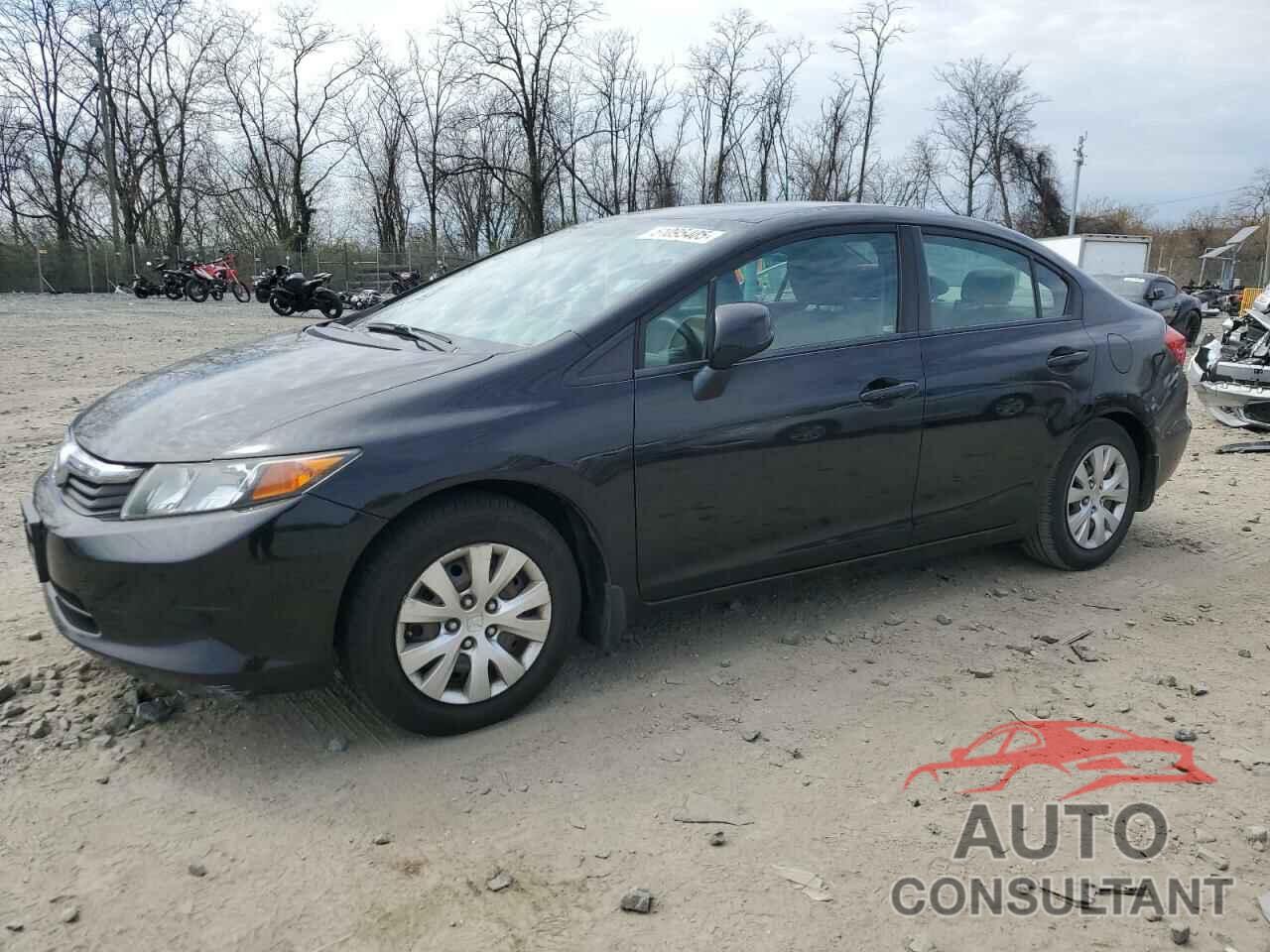 HONDA CIVIC 2012 - 19XFB2F59CE074595