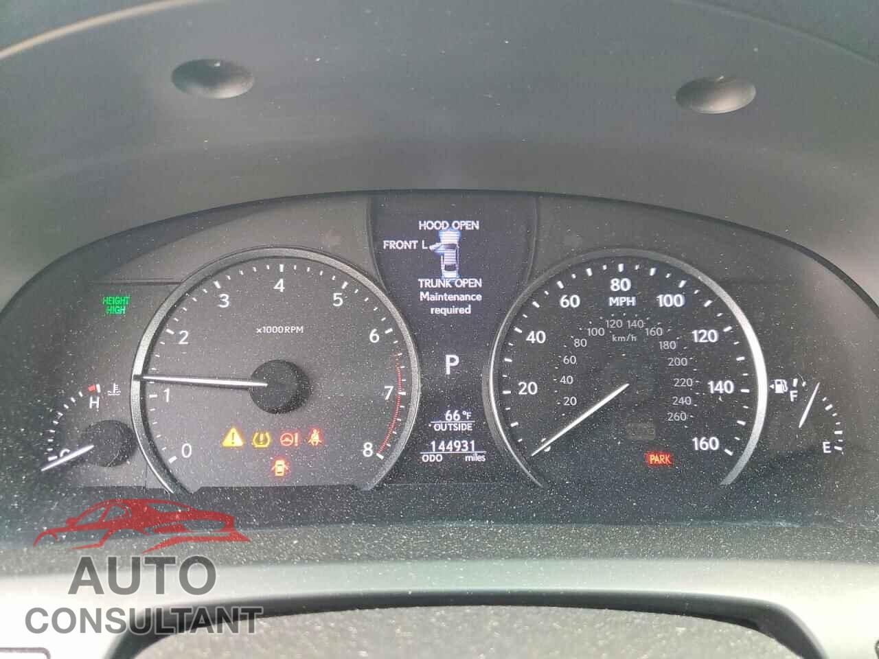 LEXUS LS460 2013 - JTHBL5EF0D5116400