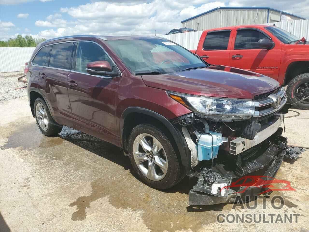 TOYOTA HIGHLANDER 2019 - 5TDDZRFH9KS727727