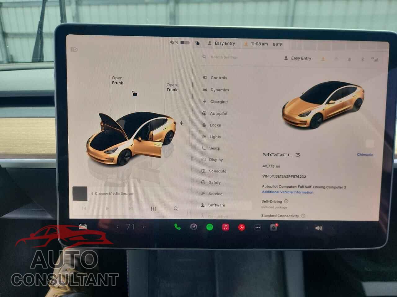 TESLA MODEL 3 2023 - 5YJ3E1EA3PF576232