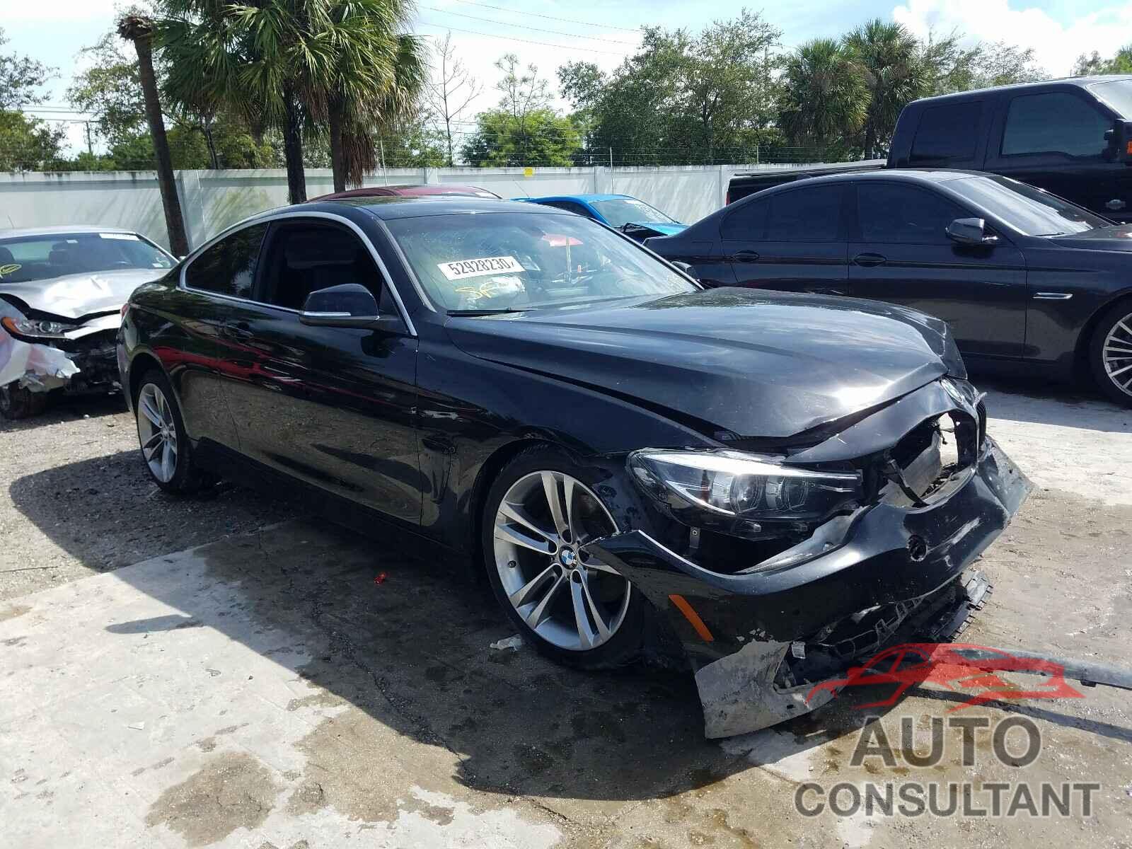 BMW 4 SERIES 2018 - WBA4W3C50JAB87101