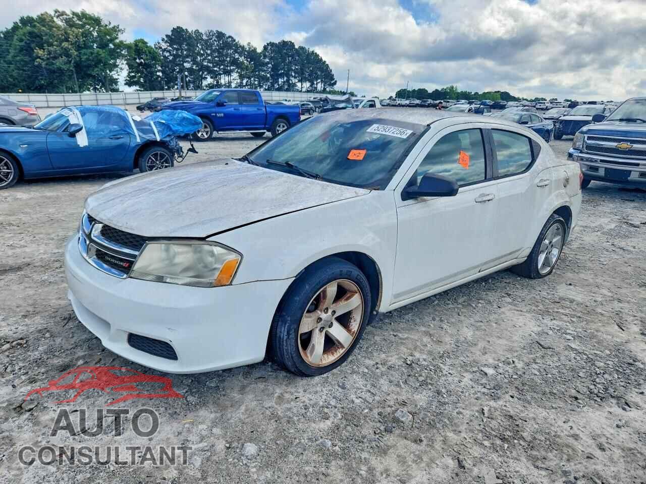 DODGE AVENGER 2013 - 1C3CDZAB5DN771072