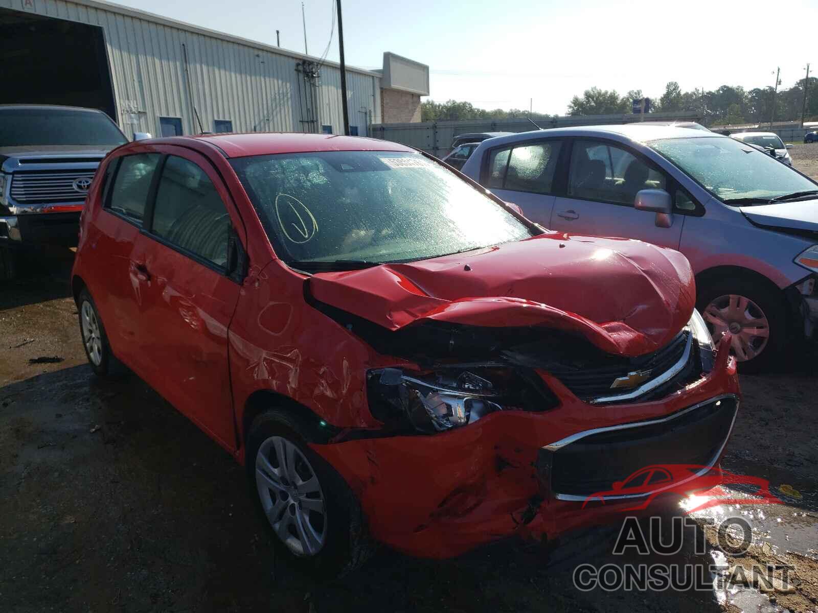 CHEVROLET SONIC 2020 - 1G1JG6SB7L4128937