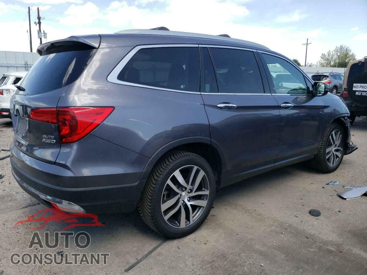 HONDA PILOT 2017 - 5FNYF6H09HB081733