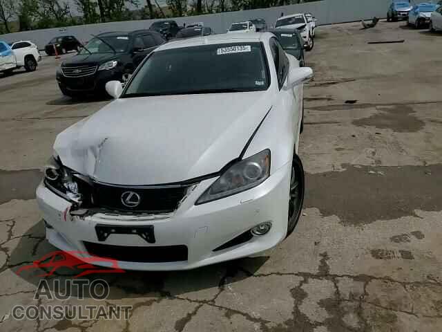 LEXUS IS 2012 - JTHFF2C23C2524901