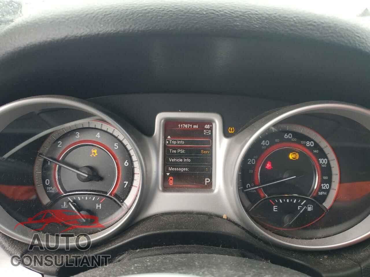 DODGE JOURNEY 2013 - 3C4PDCAB9DT604210