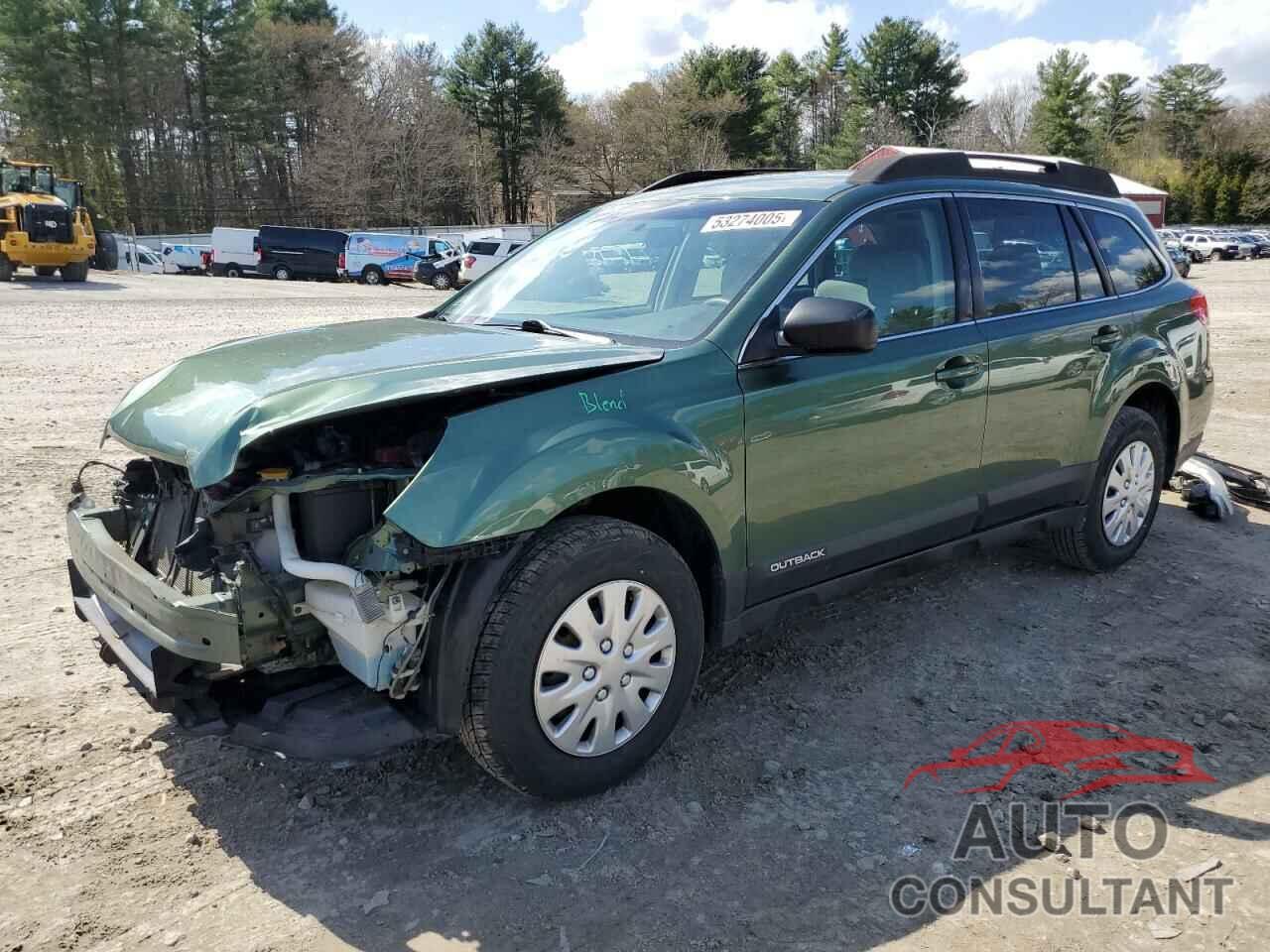 SUBARU OUTBACK 2013 - 4S4BRBAC4D3278807