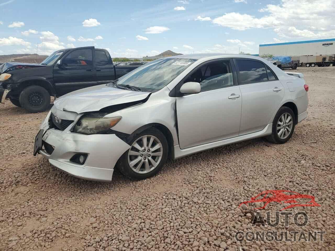 TOYOTA COROLLA 2009 - 1NXBU40E99Z002251