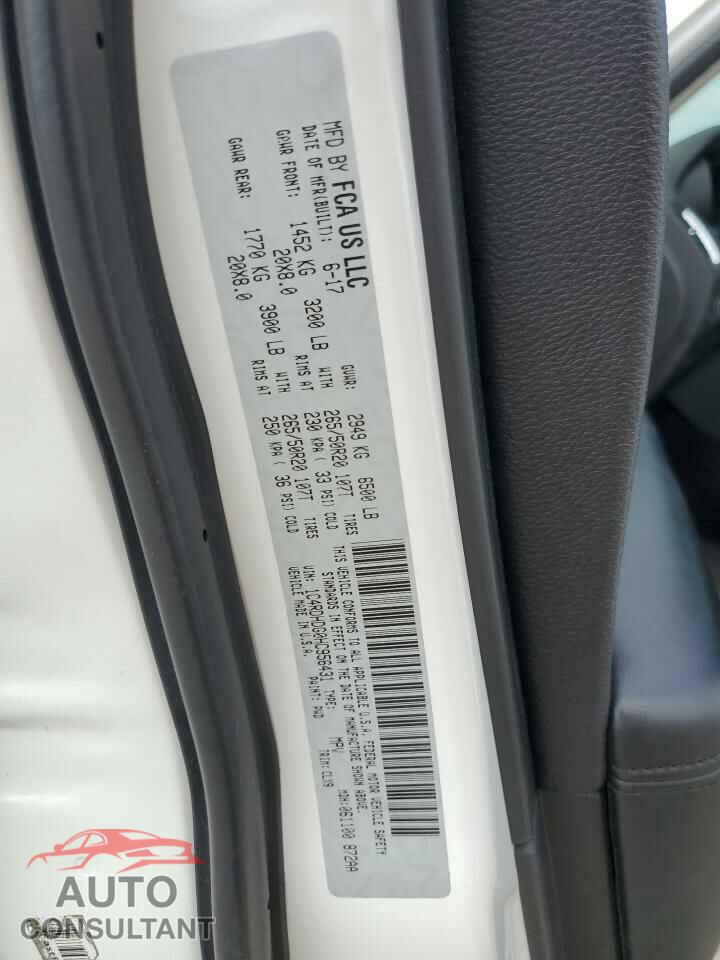 DODGE DURANGO 2017 - 1C4RDHDG0HC956431