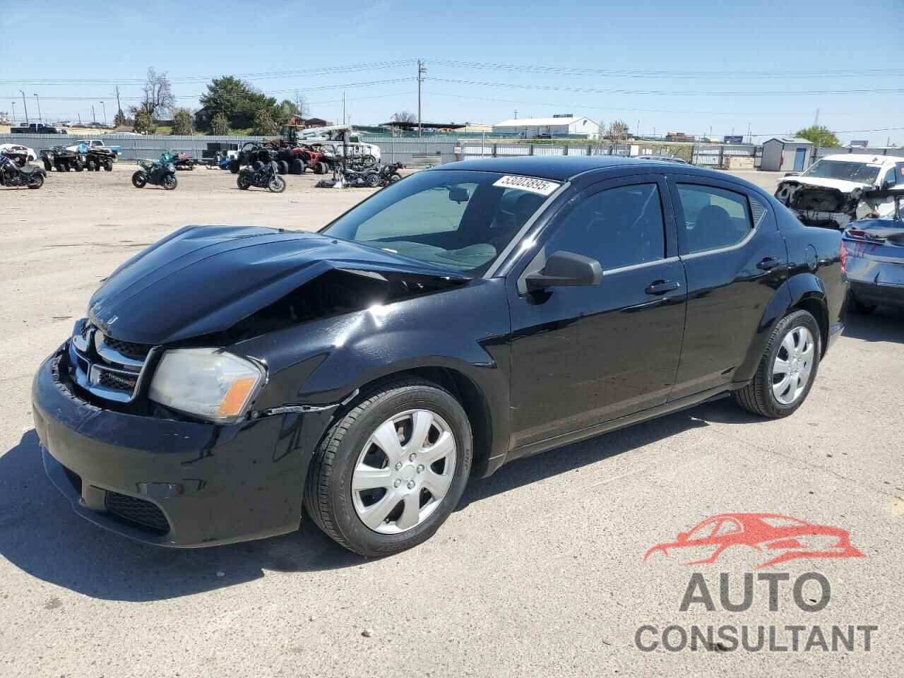 DODGE AVENGER 2012 - 1C3CDZABXCN220988
