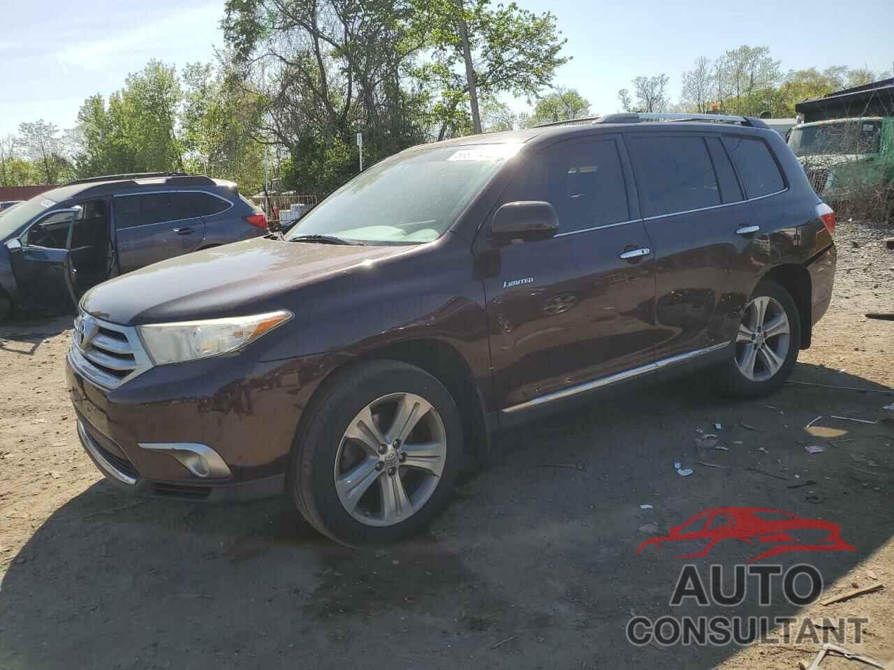 TOYOTA HIGHLANDER 2013 - 5TDDK3EH5DS249294