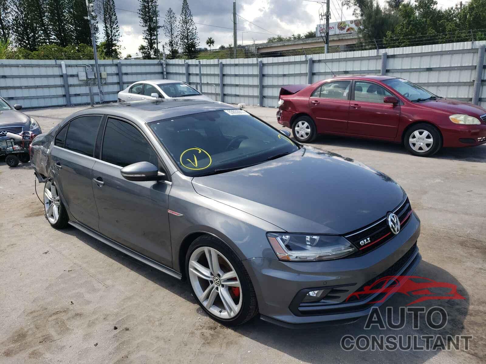VOLKSWAGEN JETTA 2017 - 3VW4T7AJ1HM327456