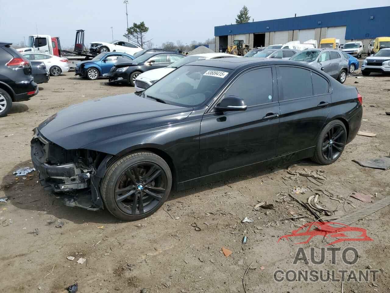 BMW 3 SERIES 2016 - WBA8A3C55GK552159