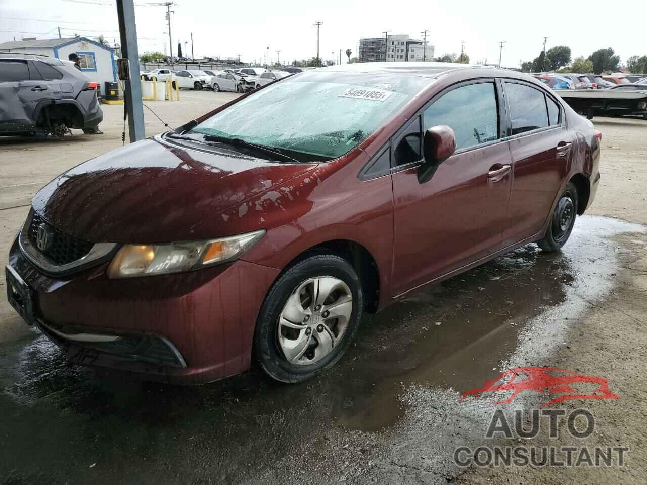 HONDA CIVIC 2013 - 19XFB2F51DE295187
